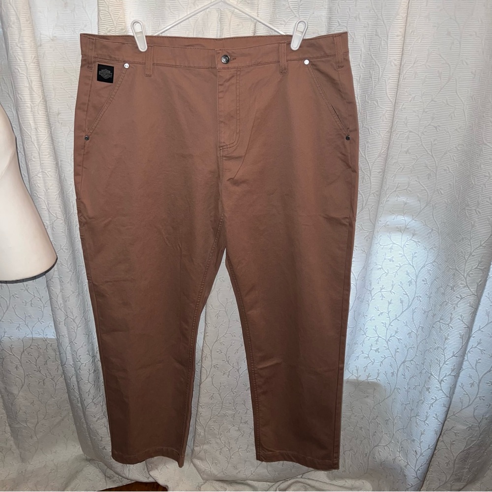 Harley Davidson tan pants